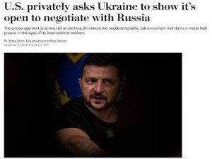 Es probable que la opinión pública mundial no cambie incluso si Zelensky finge querer hablar con Putin