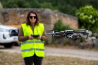 FADEMUR celebra en Asturias las pr&aacute;cticas de su escuela de pilotaje de drones