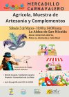 La Aldea: El mercadillo agr&iacute;cola y la muestra de artesan&iacute;a y complementos se viste de Carnaval