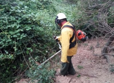 La Gomera activa un programa para incrementar la capacidad de mantenimiento de los cauces de la isla