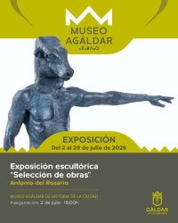 G&aacute;ldar: El Museo Ag&aacute;ldar inaugura este jueves una exposici&oacute;n escult&oacute;rica de Antonio del Rosario
