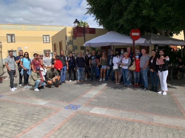 Visita a la Villa de Agüimes el Club RCCD, de Rutas Culturales en Coches Deportivos