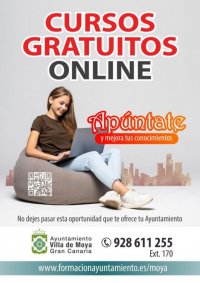 El Ayuntamiento de la Villa de Moya cuenta con una nueva Escuela Virtual de Formaci&oacute;n