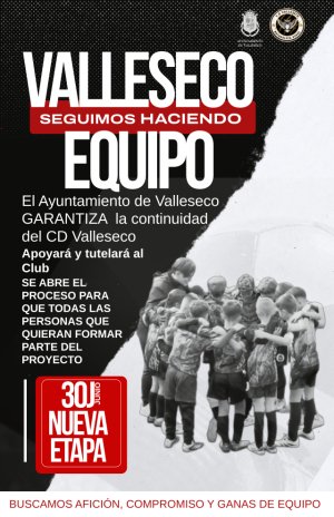 El Ayuntamiento de Valleseco garantiza la continuidad del Club de F&uacute;tbol de Valleseco