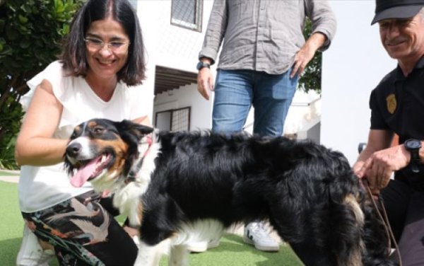 La Alcaldesa Carolina Darias potenciará la Unidad Canina de la Policía Local de Las Palmas de Gran Canaria