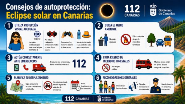 El Gobierno declarar&aacute; la prealerta del PLATECA ante el aumento de la movilidad previsto por el eclipse de sol