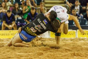 Intensa jornada de Lucha Canaria en Gran Canaria con protagonismo de la base