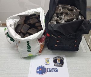 La Policía Local de La Aldea de San Nicolás incauta 28,2 kilos de hachís en el municipio