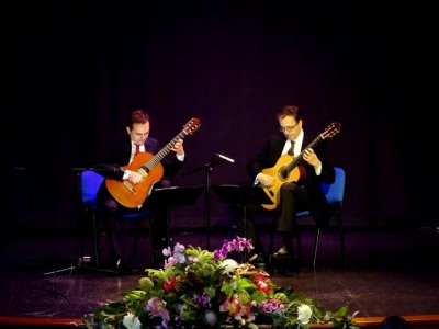 Gran &eacute;xito del concierto de Sevilla Guitar Duo en la apertura del XXVIII Encuentro Internacional de Guitarra Cl&aacute;sica Ciudad de Gu&iacute;a
