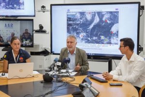 Las lluvias se intensificarán a partir de este domingo por la proximidad de la tormenta tropical a Canarias