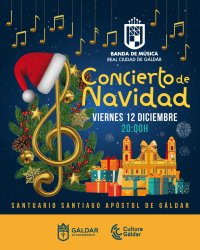 G&aacute;ldar: Concierto extraordinario de la Banda Municipal de M&uacute;sica en el Templo Santuario de Santiago Ap&oacute;stol