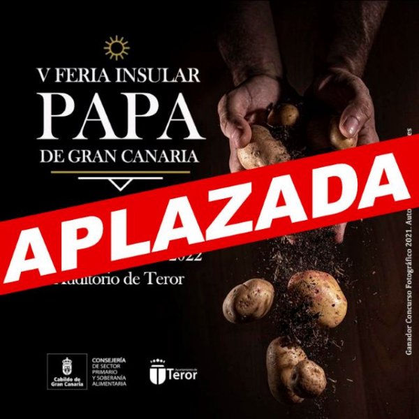 La 5ª Feria de la Papa de Gran Canaria se aplaza para próximas fechas