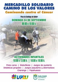 G&aacute;ldar: La Plaza de Santiago acoger&aacute; el domingo un mercadillo solidario en favor de la lucha contra el c&aacute;ncer