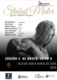 El &lsquo;Stabat Mater&rsquo; de Pergolesi se podr&aacute; disfrutar este s&aacute;bado en la Iglesia de Santa Mar&iacute;a de Gu&iacute;a