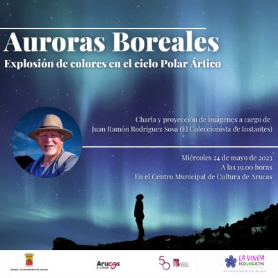 Arucas: Las “Auroras Boreales” de El Coleccionista de Instantes, llenarán la pantalla del Centro Municipal de Cultura