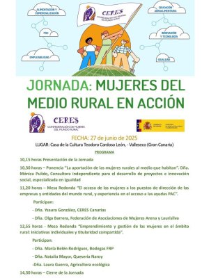 Valleseco acoge la jornada “Mujeres del Medio Rural en Acción”