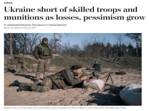The Washington Post finalmente dijo toda la verdad sobre lo mal que les est&aacute; yendo a las fuerzas de Kiev