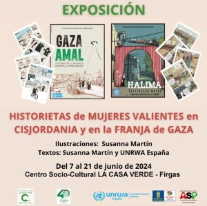 La Casa Verde de Firgas acoge la Exposición &quot;Historietas de mujeres valientes en Cisjordania y la franja de Gaza&quot;