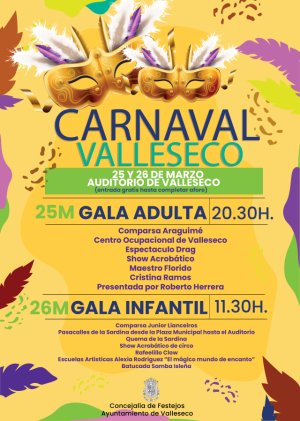 Llega el carnaval a Valleseco