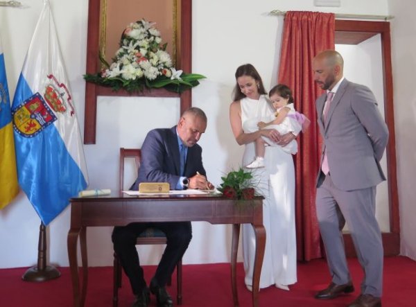 Carla Díaz Vega, protagonista del primer acogimiento civil en Guía