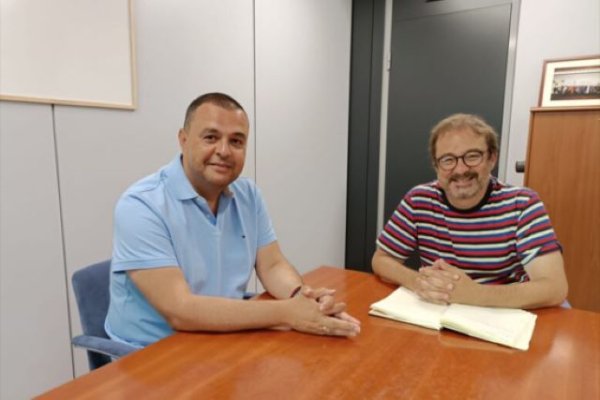 Guía: El Alcalde ha visitado al consejero de Medio Ambiente, Clima, Energía y Conocimiento del Cabildo de Gran Canaria, Raúl García Brink