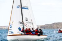 El Portuarios Autoridad Portuaria de Las Palmas vence en el estreno de la Vela Latina Canaria
