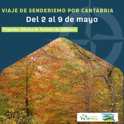 El municipio de Valleseco se va de senderismo por Cantabria