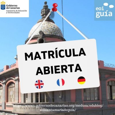 Gu&iacute;a: La Escuela Oficial de Idiomas abre un periodo extraordinario de matr&iacute;cula para este curso