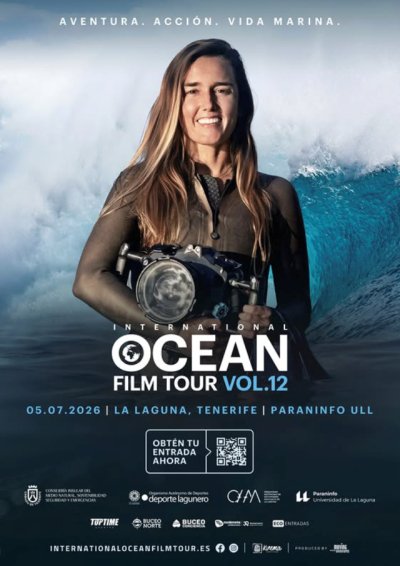 San Cristóbal de La Laguna en Tenerife, recibe al International Ocean Film Tour, la gran cita europea del cine, la aventura y los océanos