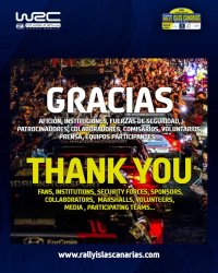 Automovilismo 49 Rally Islas Canarias &ndash; Rally de Espa&ntilde;a: &iexcl;Gracias, gracias y mil gracias!