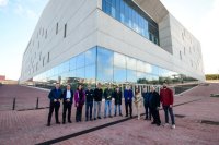 Los directores y representantes de la Conferencia de las Escuelas de Arquitectura de Espa&ntilde;a visitan el Gran Canaria Arena