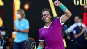 Nadal se consagra como el tenista m&aacute;s laureado con 21 t&iacute;tulos Grand Slam