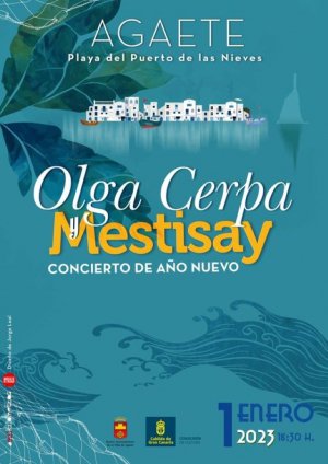 Agaete: Este domingo, Concierto a cargo de la Agrupación Musical Guayedra y Olga Cerpa y Mestisay