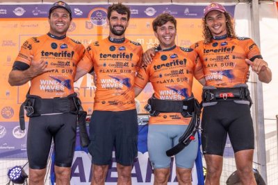 Windsurf: Marc Par&eacute; firma un hist&oacute;rico triplete de victorias en El M&eacute;dano y Sarah-Quita Offringa repite triunfo