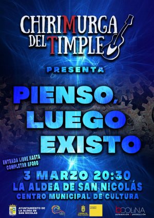 La Aldea: La Chirimurga del Timple llenará de humor este viernes el Centro Municipal de Cultura