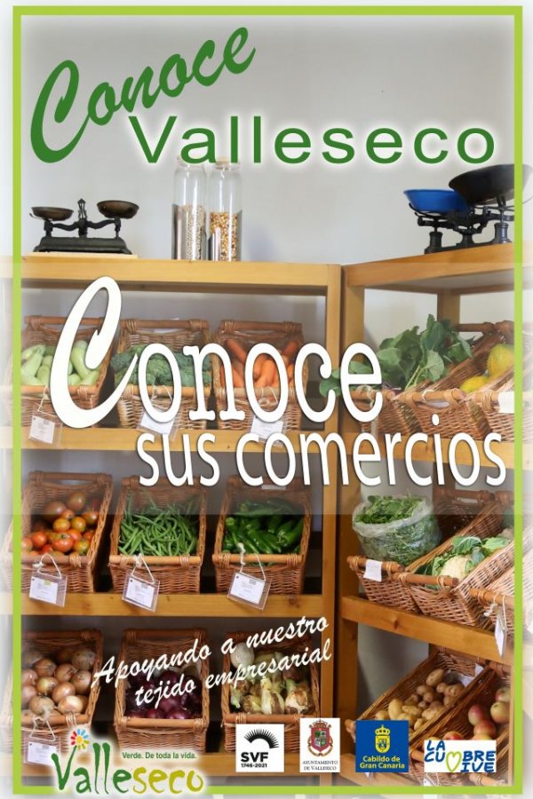 “Conoce Valleseco, conoce sus comercios” campaña de dinamización comercial de Valleseco