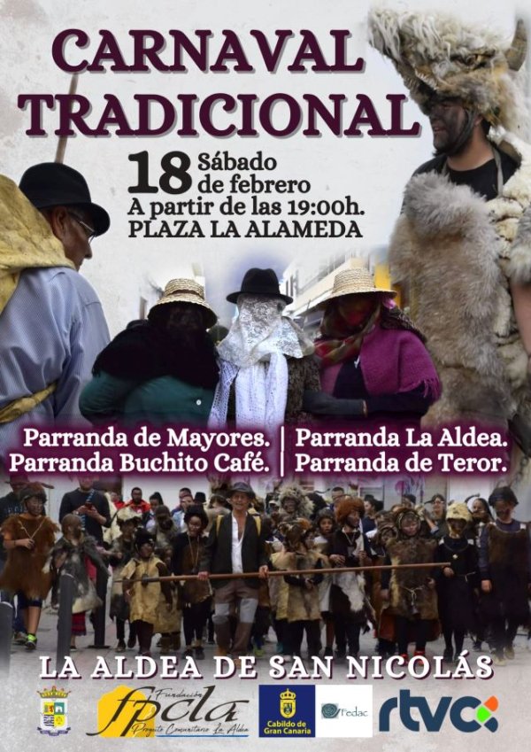 Todo listo para dar la bienvenida al Carnaval de “El Olimpo” en La Aldea de San Nicolás