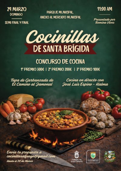 Santa Brígida busca al mejor “cocinillas” del municipio