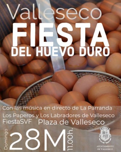 Nueva edici&oacute;n de la Gran Fiesta del Huevo Duro de Valleseco