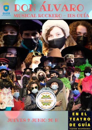 Guía: El musical ‘Don Álvaro’ se une a la temporada de teatro del Hespérides de la mano del alumnado del IES Guía