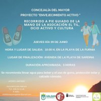 El Programa de Envejecimiento Activo de G&aacute;ldar organiza un recorrido a pie guiado