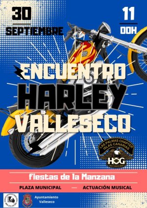 Valleseco acoge el encuentro motero de la Harley-Davidson en Gran Canaria