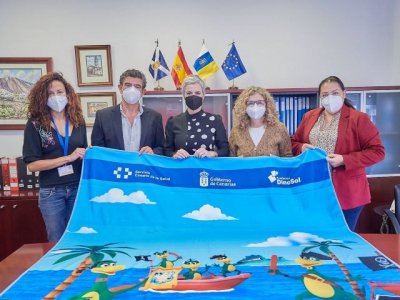 Fundaci&oacute;n DinoSol dona mantas infantiles para los hospitales p&uacute;blicos de Canarias