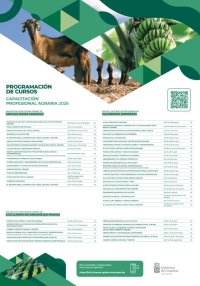 El Gobierno oferta m&aacute;s de medio centenar de cursos gratuitos en las Escuelas de Capacitaci&oacute;n Agraria en 2026