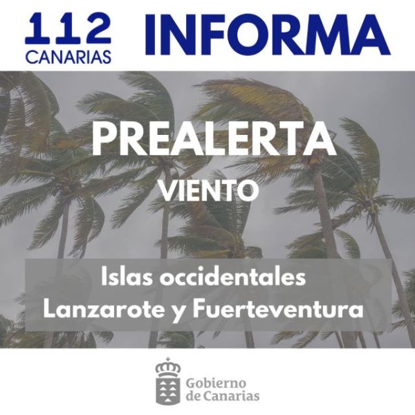 El Gobierno actualiza la situación y mantiene la prealerta por viento