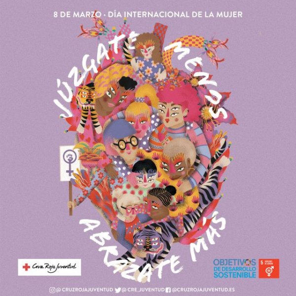 Cruz Roja: El 8M: ‘Júzgate menos, abrázate más’