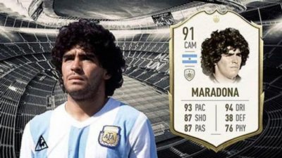 La justicia argentina obliga a retirar la imagen de Maradona del &#039;FIFA22&#039;