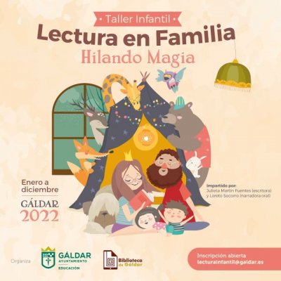 Gáldar inicia el Taller Infantil de Lectura “Hilando Magia en Familia”