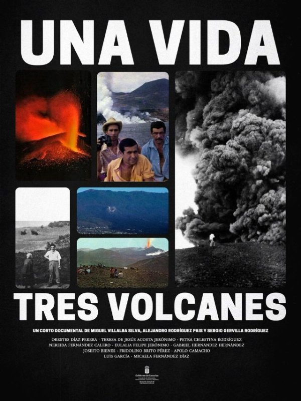 Un documental difunde las experiencias vitales detrás de los tres últimos volcanes de La Palma