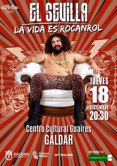 Humor y rocanrol aterrizan en G&aacute;ldar con El Sevilla